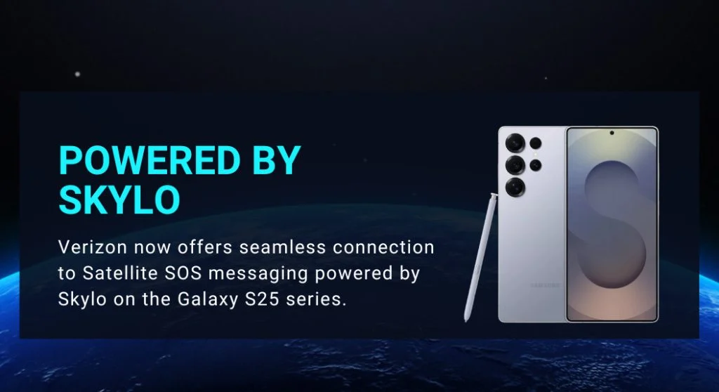 Galaxy S25 on Verizon Supports Satellite SOS Messaging via Skylo