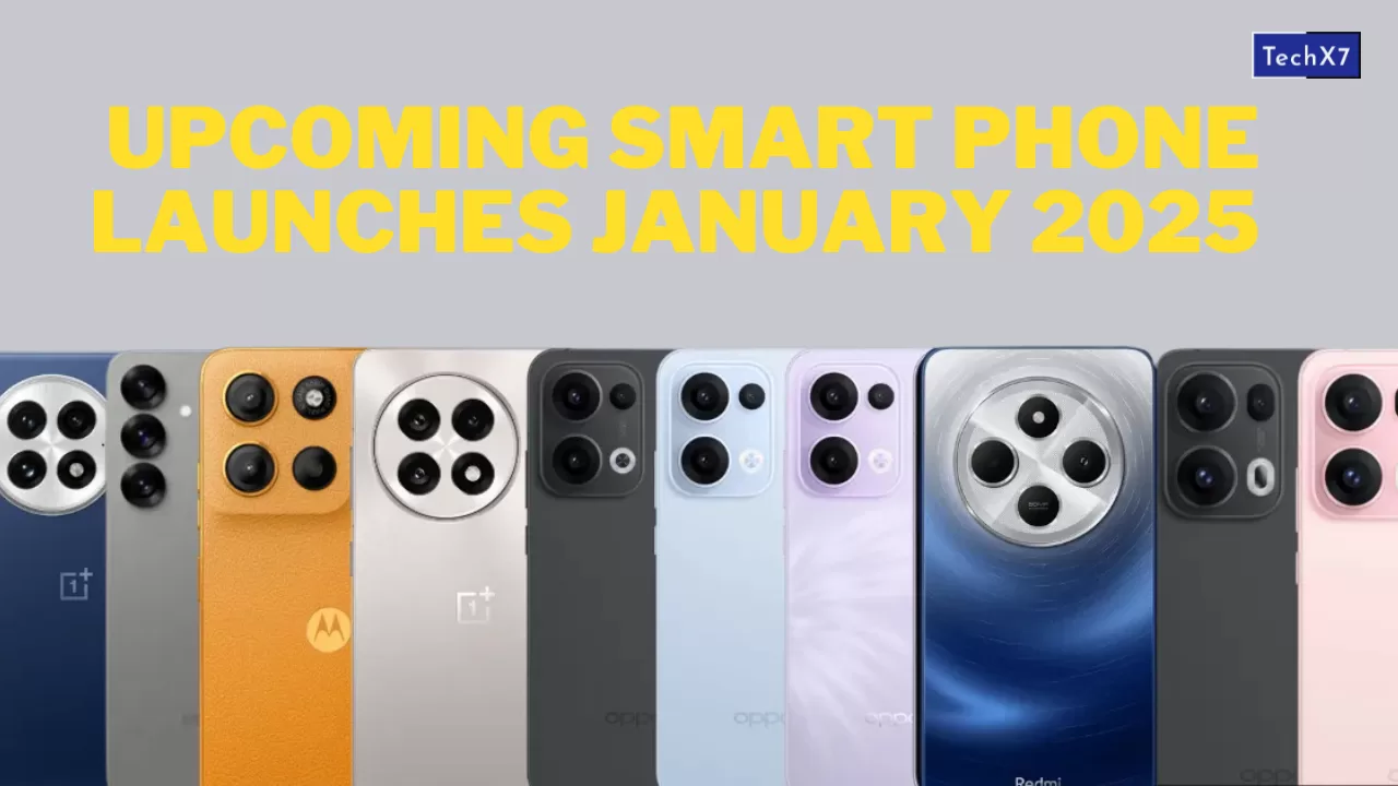 Upcoming Smartphone Launches in January 2025 in India