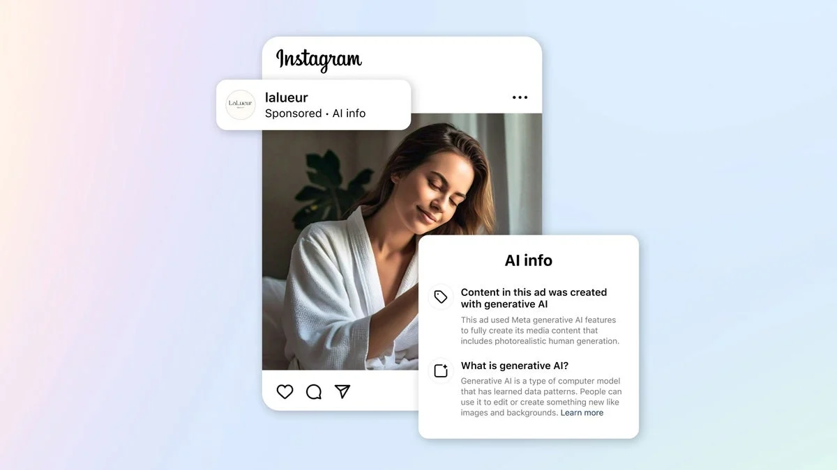 AI-Made Advertising on Facebook and Instagram will have Clearer Labeling