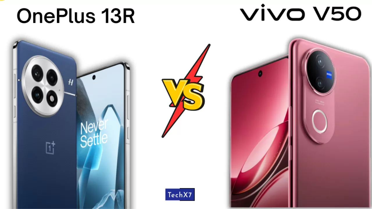 Comparison of Vivo V50 vs. OnePlus 13R : Which Mid-Range Flagship is Better in 2025?