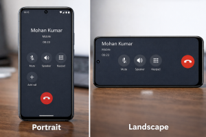 Google Phone App Update Adds Portrait Mode Control on Calls