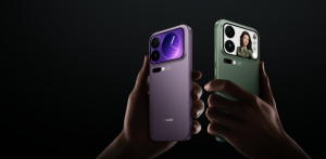 Rear design of Xiaomi 18 smartphone highlighting slim profile and camera layout